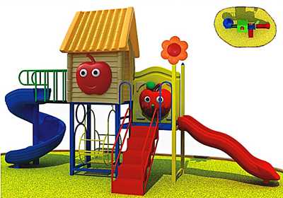 舒蘭小房子滑梯-3