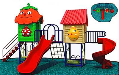 舒蘭小房子滑梯-2