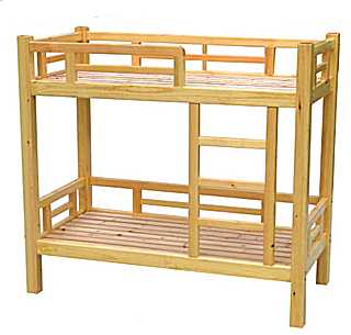 裕華原木雙層床