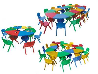 宜城圓形拼裝桌