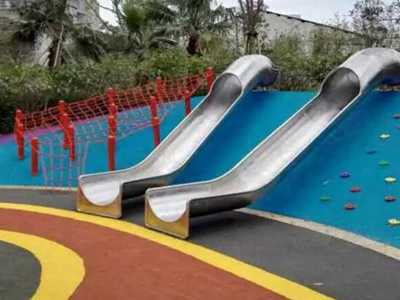 舒蘭不銹鋼兒童滑梯